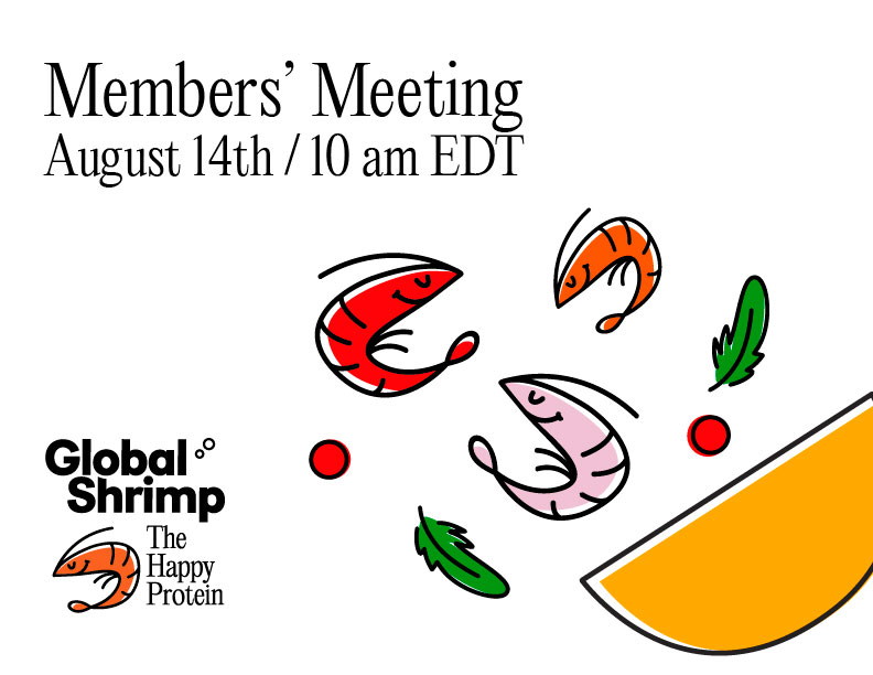 Global Shrimp Council Members' Meeting - 8/14 10 AM EDT