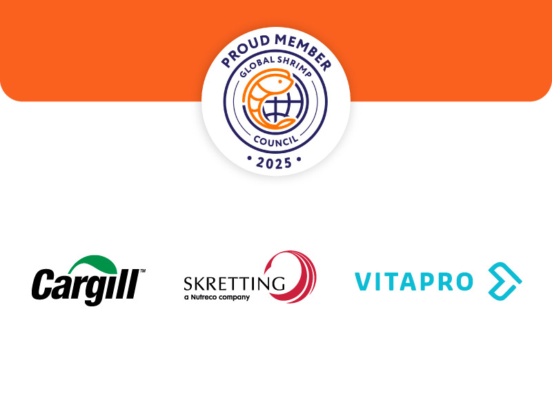 Cargill, Skretting, and Vitapro are the first three shrimp feed companies to become associate members